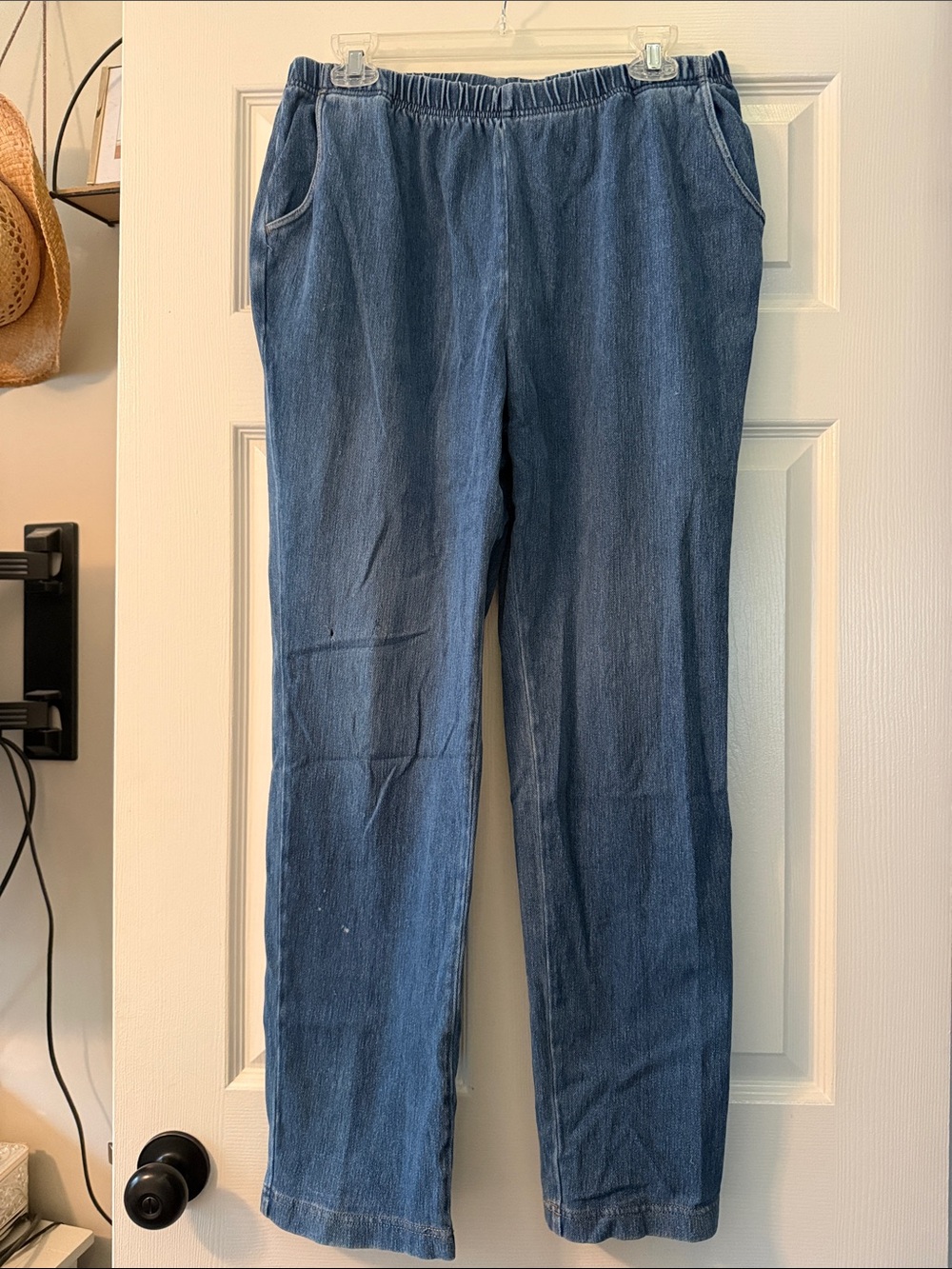 L.L. Bean Women's Blue Jeggings